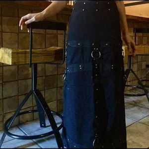 MacGirl xs  long gothic skirt